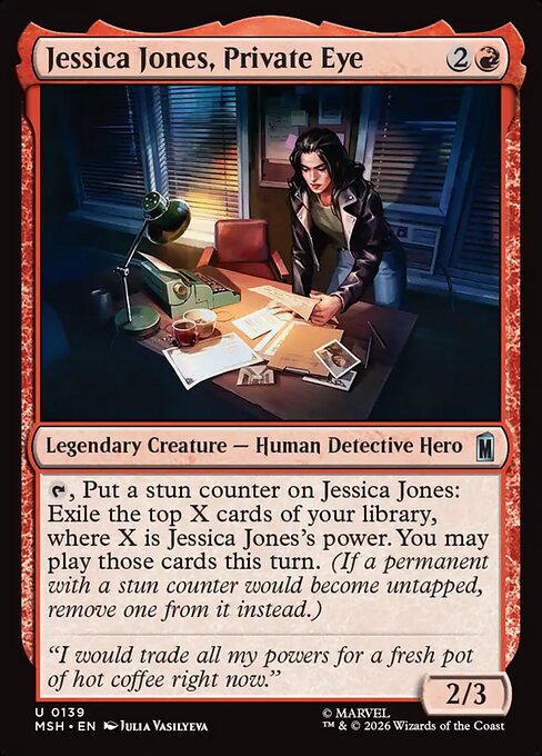 私立探偵、ジェシカ・ジョーンズ/Jessica Jones, Private Eye [MSH][FOIL]