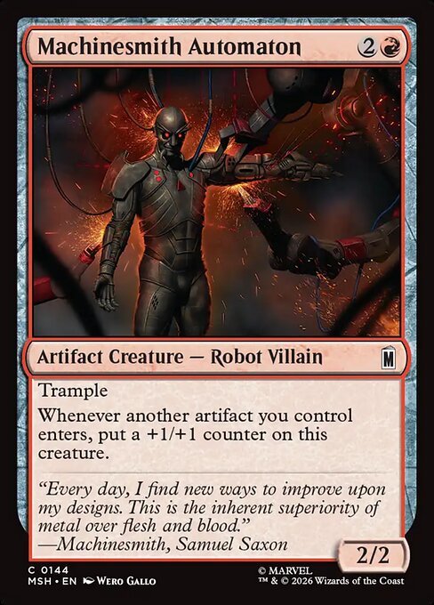 マシンスミスの自動人形/Machinesmith Automaton [MSH][FOIL]