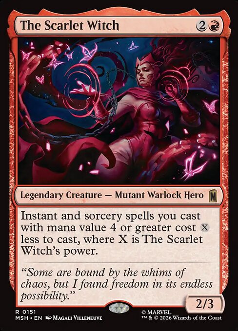 スカーレット・ウィッチ/The Scarlet Witch [MSH][FOIL]