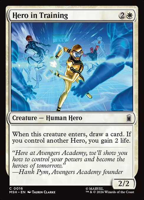 修行中のヒーロー/Hero in Training [MSH][FOIL]