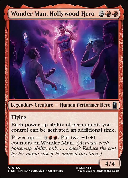 ハリウッドのヒーロー、ワンダーマン/Wonder Man, Hollywood Hero [MSH][FOIL]
