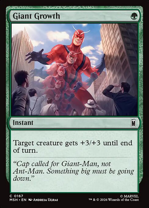 巨大化/Giant Growth [MSH][FOIL]