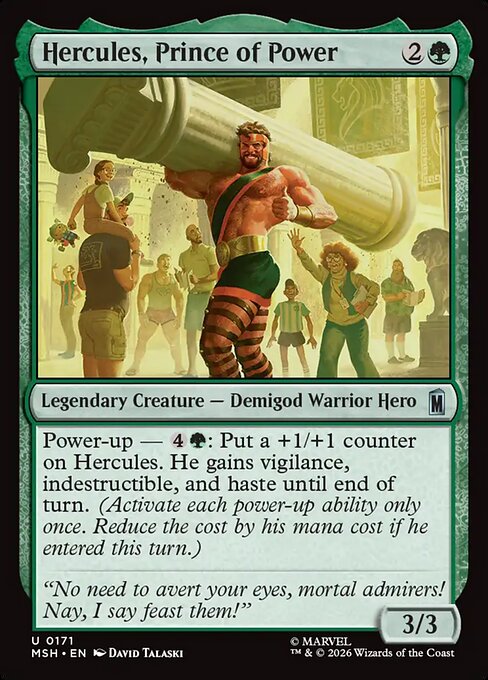 プリンス・オブ・パワー、ハーキュリーズ/Hercules, Prince of Power [MSH][FOIL]