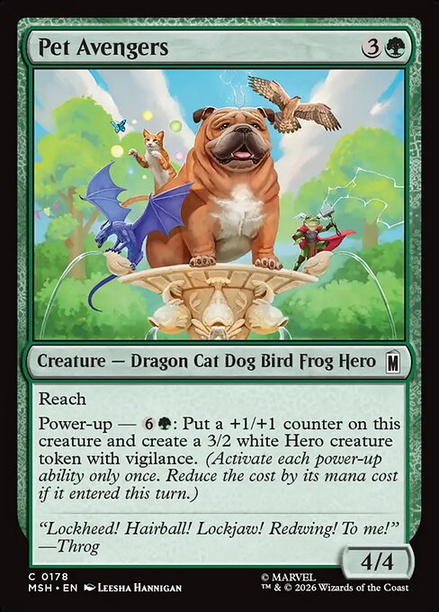 ペット・アベンジャーズ/Pet Avengers [MSH][FOIL]