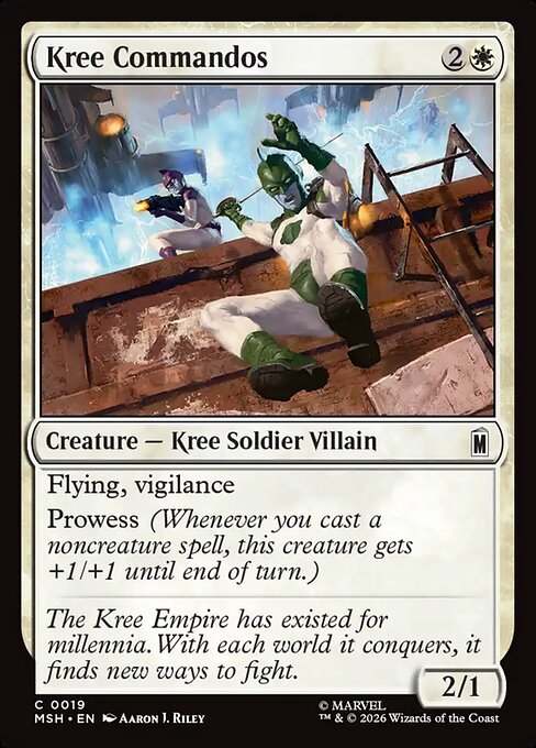 クリーの特殊部隊/Kree Commandos [MSH][FOIL]