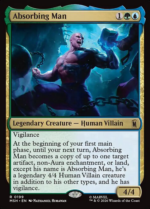 アブソービングマン/Absorbing Man [MSH][FOIL]