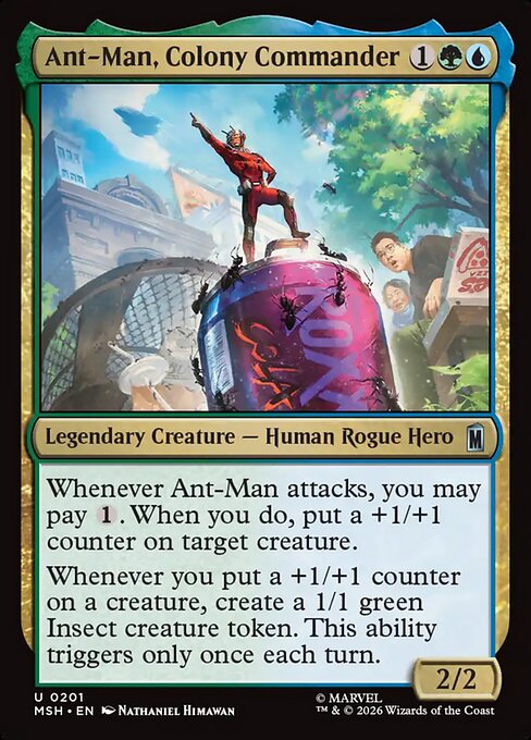蟻軍団の指揮官、アントマン/Ant-Man, Colony Commander [MSH][FOIL]