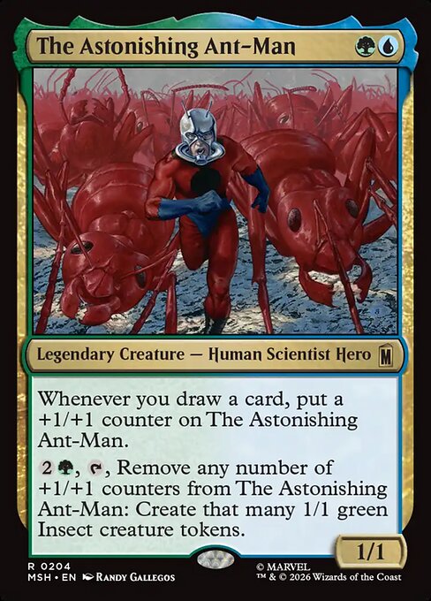 アストニッシング・アントマン/The Astonishing Ant-Man [MSH][FOIL]
