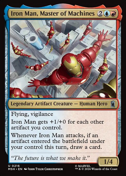 マシンマスター、アイアンマン/Iron Man, Master of Machines [MSH][FOIL]