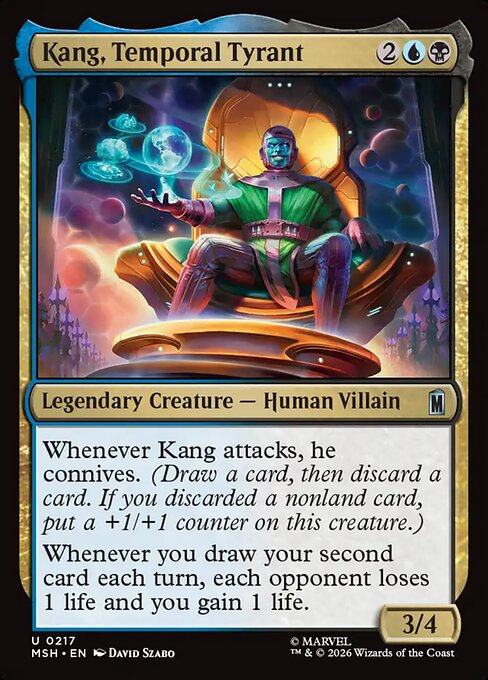 時間の暴君、カーン/Kang, Temporal Tyrant [MSH][FOIL]