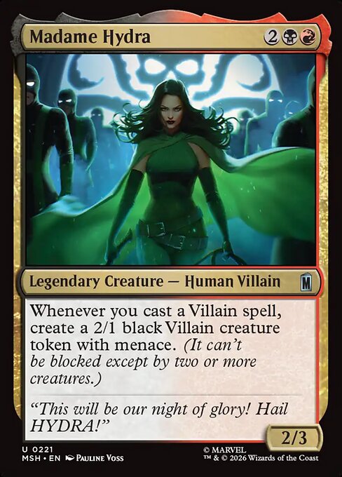 マダム・ヒドラ/Madame Hydra [MSH][FOIL]