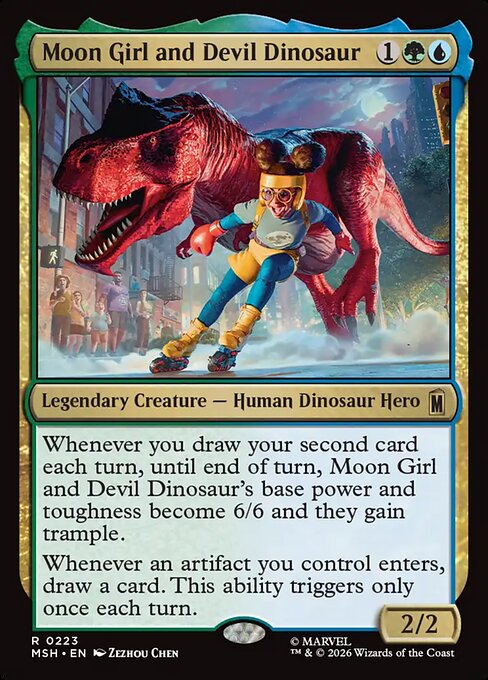 ムーンガールとデビル・ダイナソー/Moon Girl and Devil Dinosaur [MSH][FOIL]