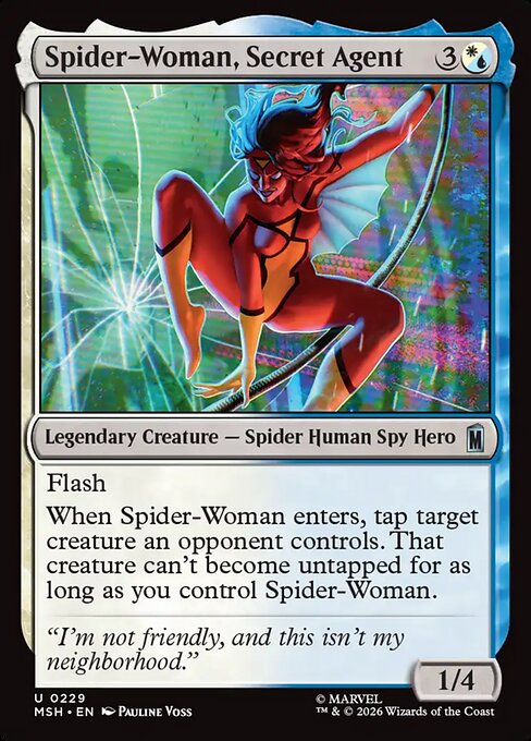 シークレットエージェント、スパイダーウーマン/Spider-Woman, Secret Agent [MSH][FOIL]