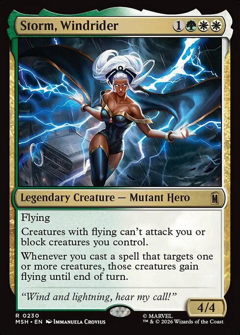 ウィンドライダー、ストーム/Storm, Windrider [MSH][FOIL]
