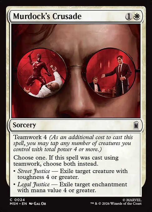 マードックの聖戦/Murdock's Crusade [MSH][FOIL]