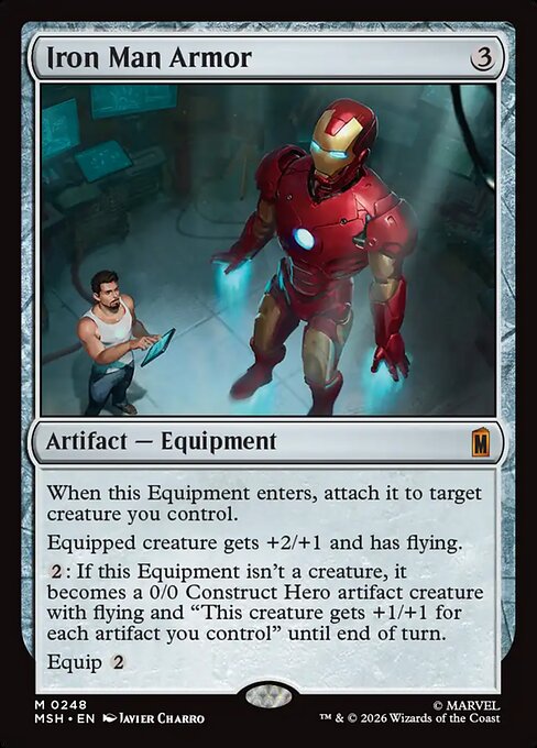 アイアンマン・アーマー/Iron Man Armor [MSH][FOIL]