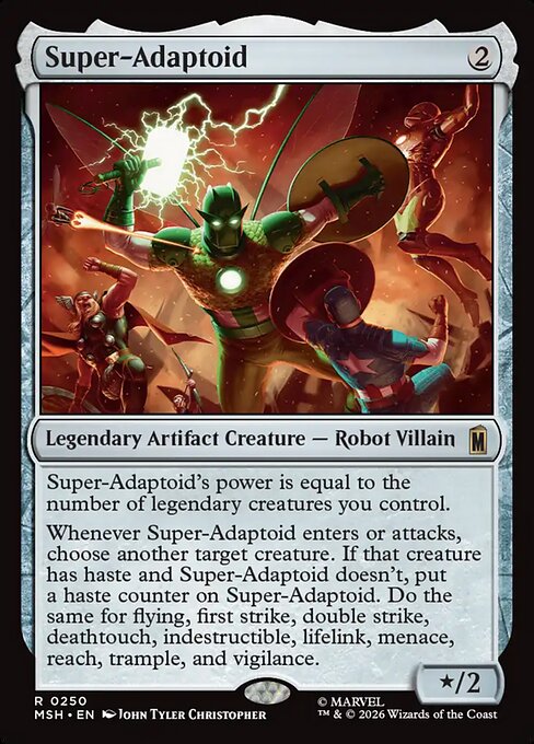 スーパーアダプトイド/Super-Adaptoid [MSH][FOIL]