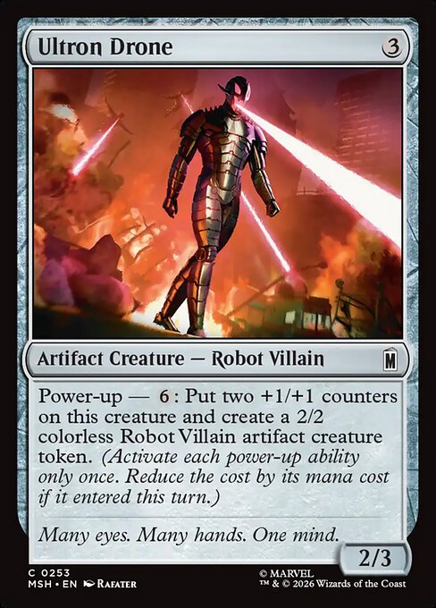 ウルトロン・ドローン/Ultron Drone [MSH][FOIL]