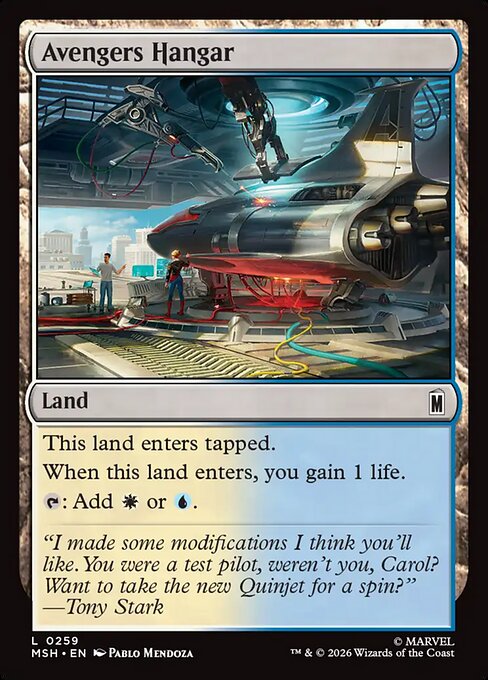 アベンジャーズの格納庫/Avengers Hangar [MSH][FOIL]