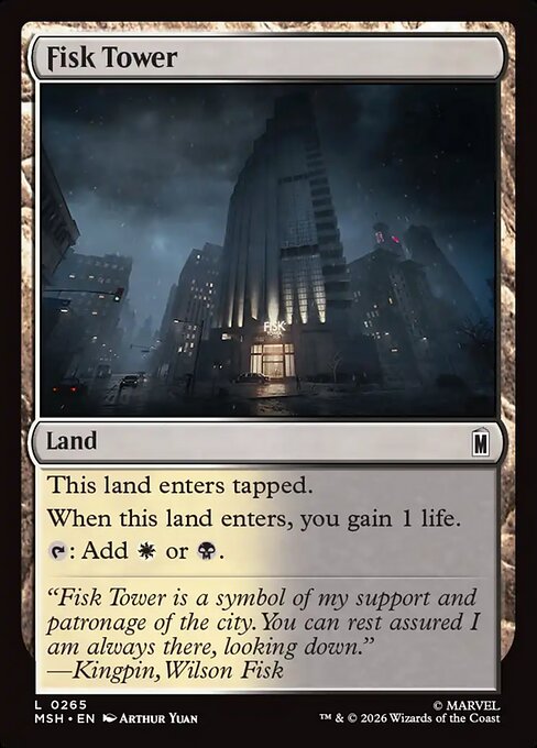 フィスク・タワー/Fisk Tower [MSH][FOIL]