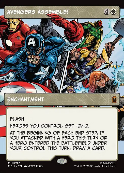 アベンジャーズ・アッセンブル！/Avengers Assemble!(297) [MSH-BF][ショーケース]