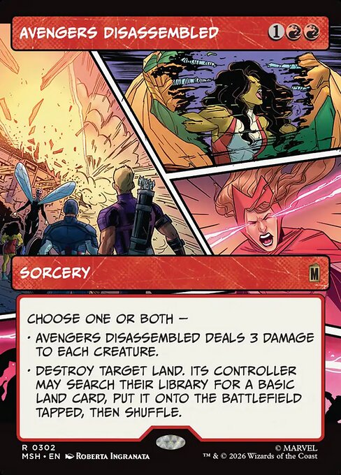 アベンジャーズ解散/Avengers Disassembled [MSH-BF][ショーケース]