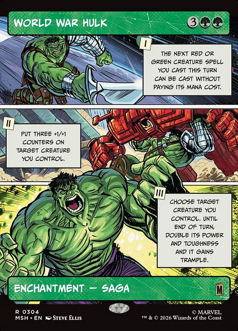 ワールド・ウォー・ハルク/World War Hulk [MSH-BF][ショーケース]