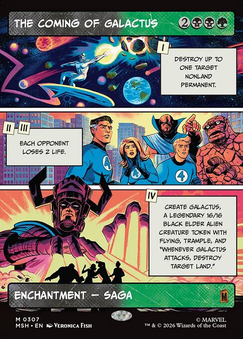ギャラクタス襲来/The Coming of Galactus [MSH-BF][ショーケース]