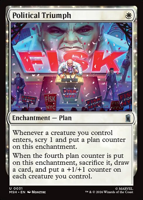 政治的勝利/Political Triumph [MSH][FOIL]