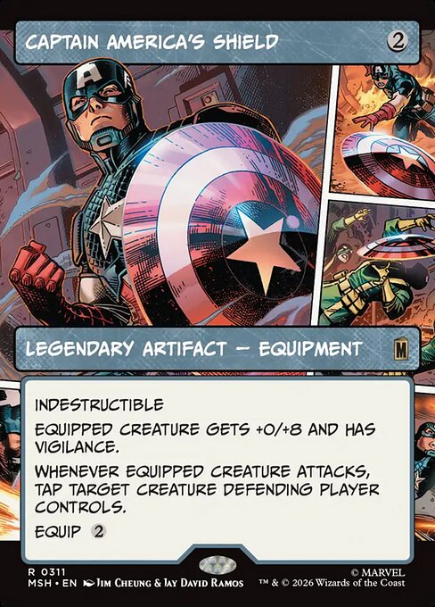 キャプテン・アメリカの盾/Captain America's Shield [MSH-BF][ショーケース]