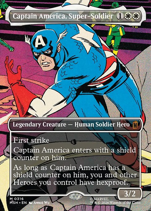 スーパーソルジャー、キャプテン・アメリカ/Captain America, Super-Soldier(316) [MSH-BF][ボーダーレス]