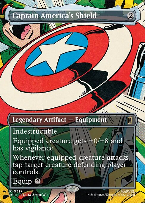 キャプテン・アメリカの盾/Captain America's Shield [MSH-BF][ボーダーレス]