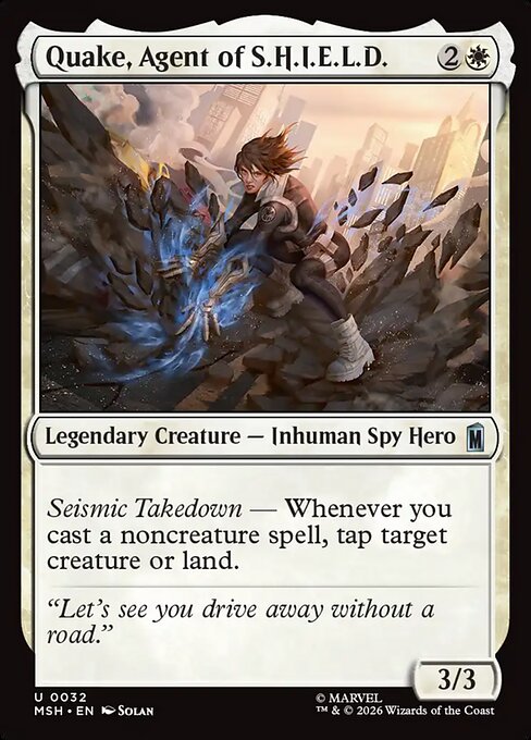 S.H.I.E.L.D.のエージェント、クエイク/Quake, Agent of S.H.I.E.L.D. [MSH][FOIL]