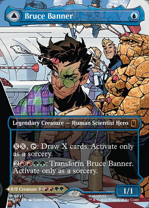 ブルース・バナー/Bruce Banner - インクレディブル・ハルク/The Incredible Hulk(331) [MSH-BF][ボーダーレス]