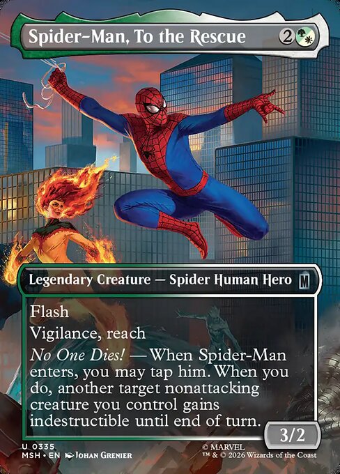 助けに参上、スパイダーマン/Spider-Man, To the Rescue [MSH-BF][ボーダーレス]