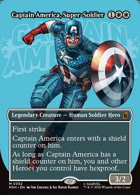 スーパーソルジャー、キャプテン・アメリカ/Captain America, Super-Soldier(352) [MSH-BF][ボーダーレス]
