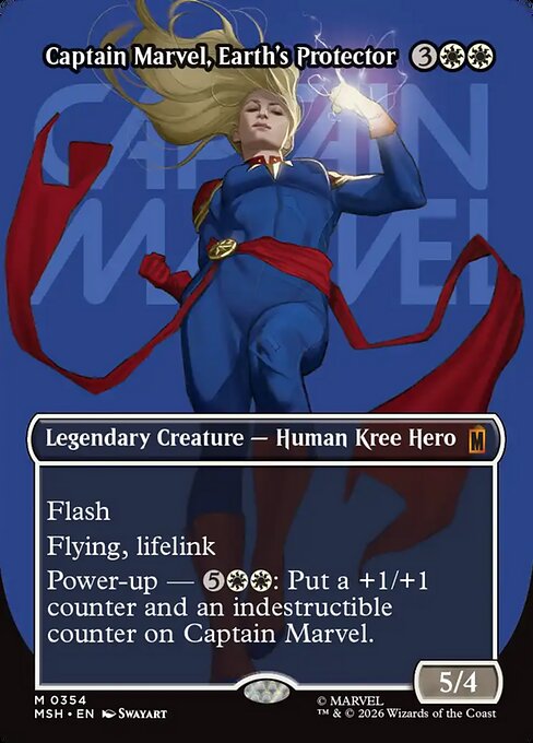 地球の守護者、キャプテン・マーベル/Captain Marvel, Earth's Protector(354) [MSH-BF][ボーダーレス]