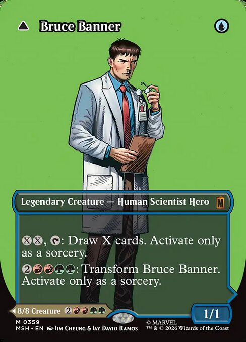 ブルース・バナー/Bruce Banner - インクレディブル・ハルク/The Incredible Hulk(359) [MSH-BF][ボーダーレス]