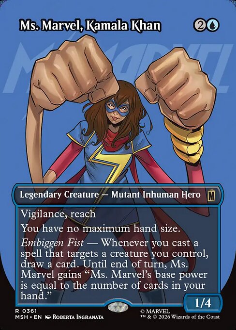 ミズ・マーベル、カマラ・カーン/Ms. Marvel, Kamala Khan [MSH-BF][ボーダーレス]