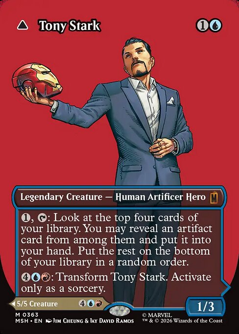 トニー・スターク/Tony Stark - インビンシブル・アイアンマン/The Invincible Iron Man(363) [MSH-BF][ボーダーレス]