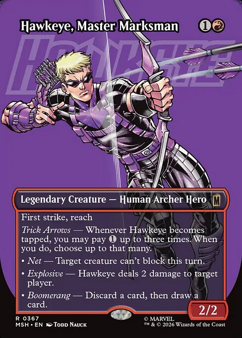 百発百中の射手、ホークアイ/Hawkeye, Master Marksman [MSH-BF][ボーダーレス]