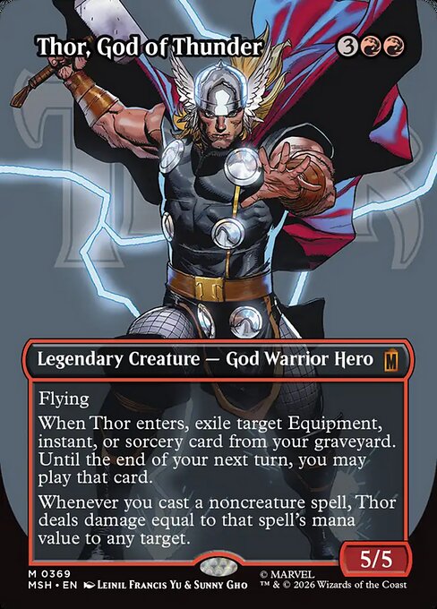 雷神、ソー/Thor, God of Thunder(369) [MSH-BF][ボーダーレス]