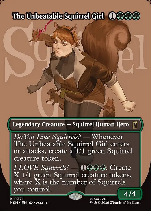 絶対無敵スクイレル・ガール/The Unbeatable Squirrel Girl [MSH-BF][ボーダーレス]