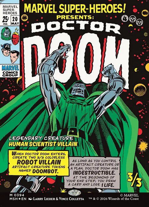 ドクター・ドゥーム/Doctor Doom [MSH-BF][ボーダーレス][FOIL]