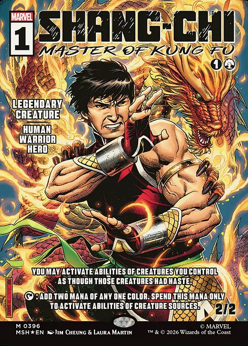 カンフーの達人、シャン・チー/Shang-Chi, Master of Kung Fu [MSH-BF][ボーダーレス][FOIL]