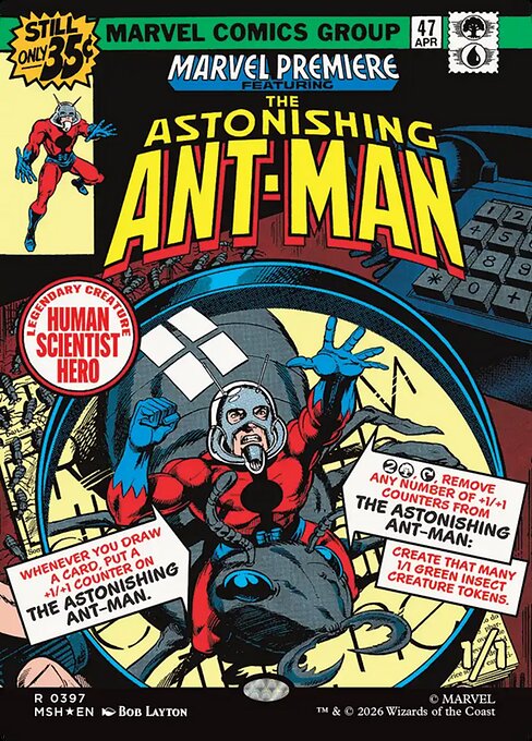 アストニッシング・アントマン/The Astonishing Ant-Man [MSH-BF][ボーダーレス][FOIL]