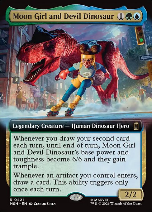 ムーンガールとデビル・ダイナソー/Moon Girl and Devil Dinosaur [MSH-BF][拡張アート]