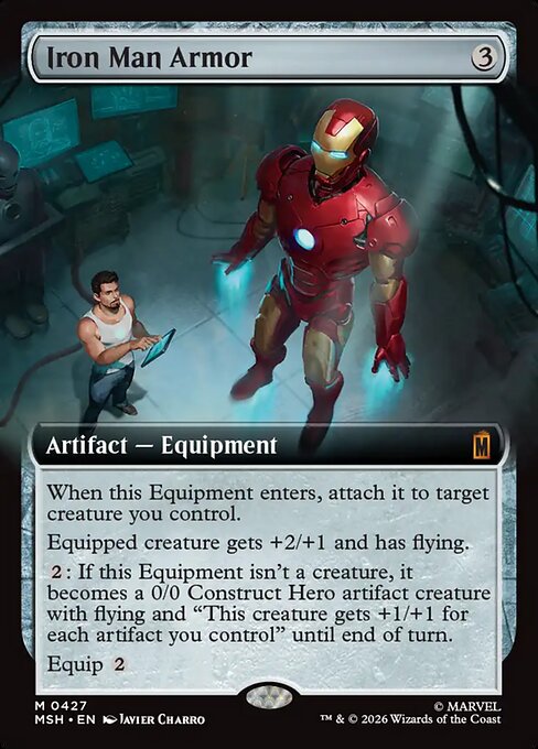 アイアンマン・アーマー/Iron Man Armor [MSH-BF][拡張アート]