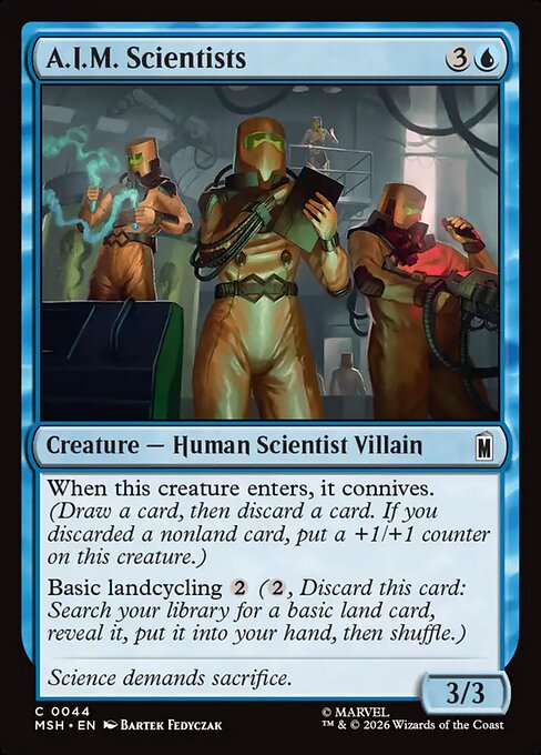 A.I.M.の科学者/A.I.M. Scientists [MSH][FOIL]