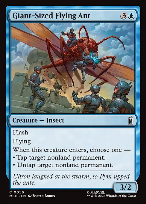 巨大な飛行蟻/Giant-Sized Flying Ant [MSH][FOIL]